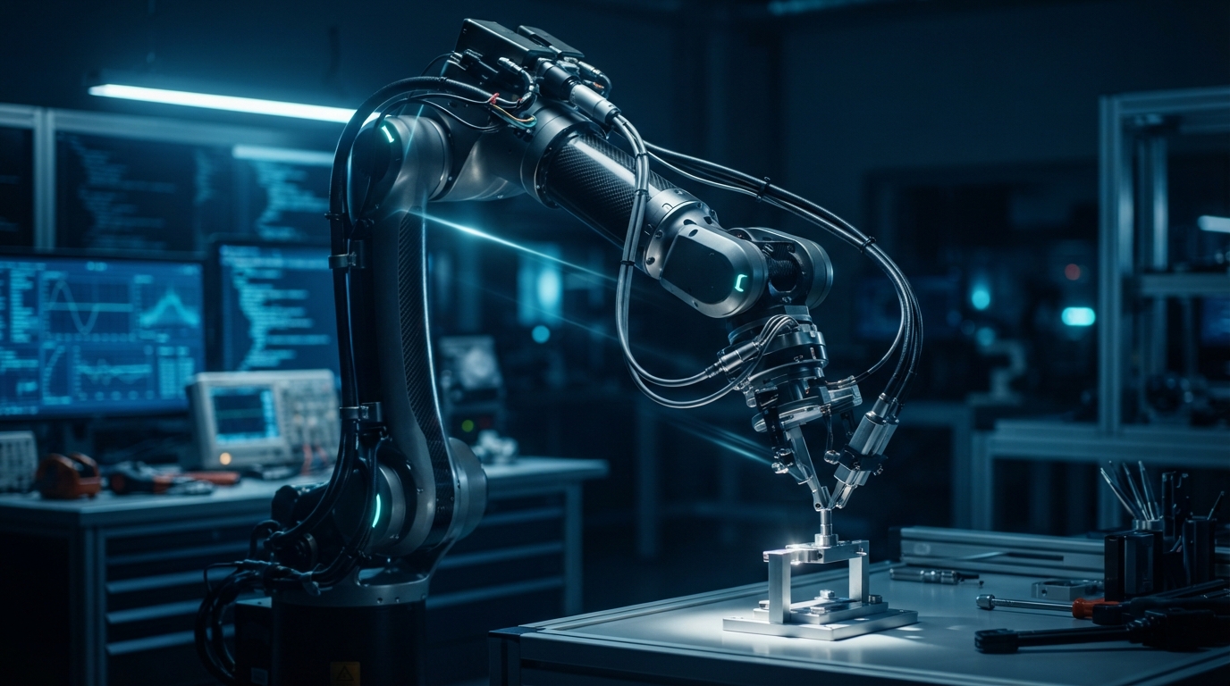 Editorial illustration for Analytical vs. Numerical Inverse Kinematics: The Trade-Off Every Industrial Robot Engineer Must Weigh