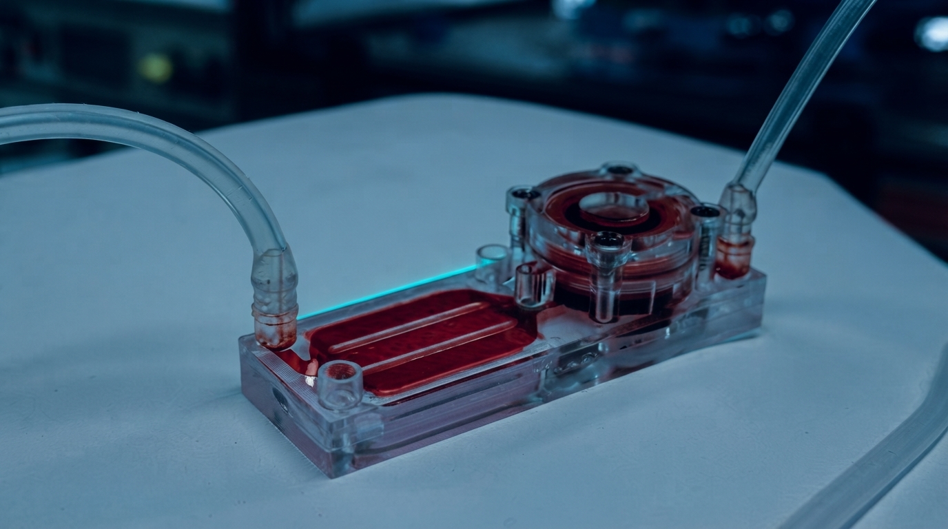 Editorial illustration for How Organs-on-Chips Recreate Human Biology for Safer Drugs